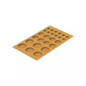 Silikomart Silicone Mould NaturaE Decor Bubbles, 6 Sizes Ø 4.5-3.5-2 cm - Img 2