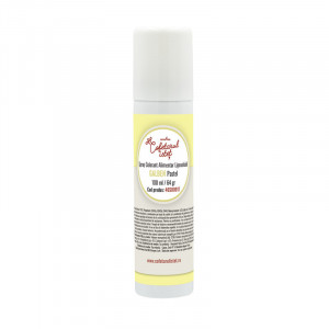 SPRAY Пастелно жълто - мастноразтворим хранителен оцветител 100 ml