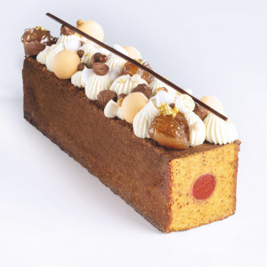Stainless steel baking tin, Geometric pattern, 6 x 25 x H 6 cm, vol. 900 ml - Img 2