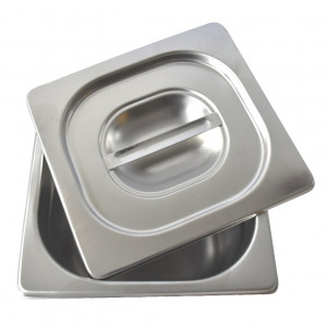 Stainless steel bowl, GN 1/3, 32.5 x 17.6 x H 10 cm, 3.6 L - Img 3