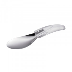 Stainless Steel Ice Cream Spatula L20cm Transparent Handle