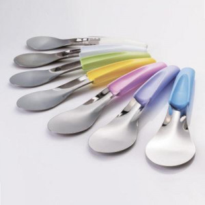 Stainless Steel Ice Cream Spatula L26cm Transparent Handle - Img 2