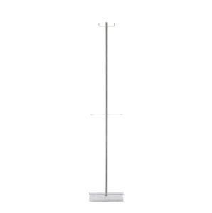 Suport pentru Lopeti si Palete Pizza, Otel Inox, 33 x 25 x 183 cm