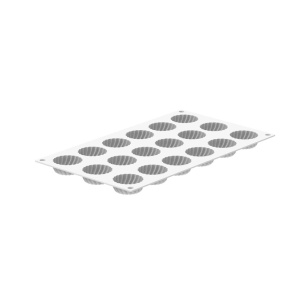 Szilikon tortaforma XS Ø 4 x H 1,5 cm, 18 mélyedés x 14 ml - Img 2