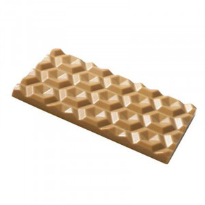 Tablete Ciocolata 13 x 7.5 x H 0.9 cm - Matrita Policarbonat Kaleidos 100 gr, 3 cavitati, 100 gr - Img 2