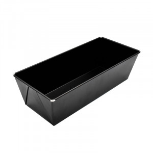 Tava Chec, Cozonac Margini Evazate, 25 x 11 x H 7 cm, Otel Teflonat
