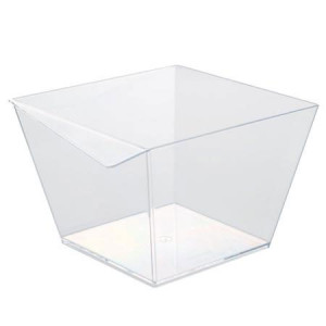 Termékdoboz 460ml, átlátszó műanyag, 11.8 x 10 x H 7cm, 50 db-os készlet - Img 1