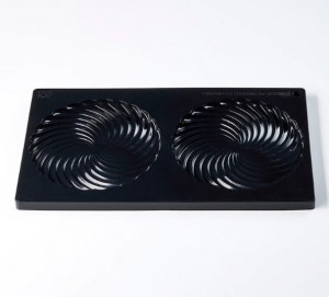 TOP Twirl szilikon forma Ø 14 × H 1 cm, 2 üreg, 120 ml - Img 3