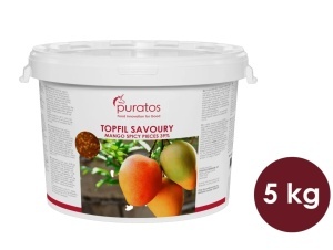 Topfil Stuffing with Spicy Mango Pieces 39% Puratos, 5 Kg