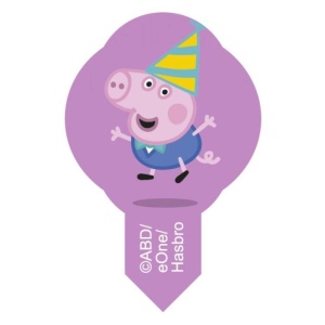 Vafa dekor - Peppa Malac 7 modell H 5,5 cm, 600 db - Img 6