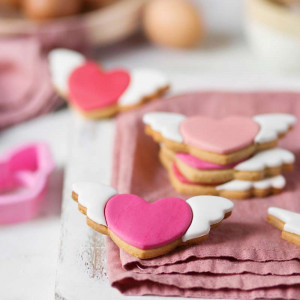 Vágószerszámok Love műanyag, Ø 10 és 12 x H 2,2 cm, 2 db-os szett - Img 2
