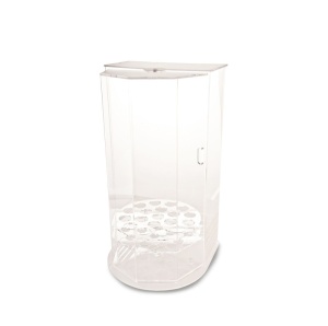 Vertical Display Stand, Ice Cream Cones, Transparent, 32 x 30 x H 62 cm - Img 2
