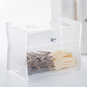 Vitrina Multiuz Plegxiglas transp. 30 x 18.5 x H 30 cm - Img 2