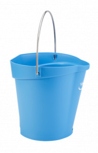 Vödör 6 literes, műanyag, kék - Img 2