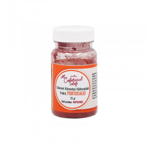 Water Soluble Food Colour Powder, Orange, 25 gr