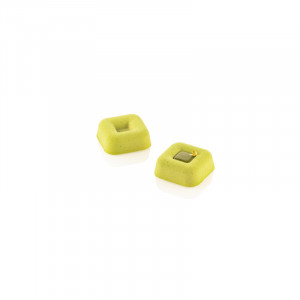 Квадратна силиконова форма за саварин Savarin 6,8 x 6,8 x H 2,6 cm, 28 кухини, 90 ml (SQ090) - Img 1