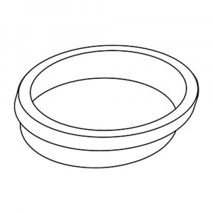 Силиконова форма за торта Windy 3D Ø18xH4.5cm - Img 2