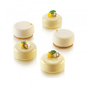 Силиконова форма Essential Ø 4,5 x h 2 cm, 15 кухини - Img 1