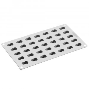 Силиконова форма Gourmand Ghinde 3,1 x 2,3 x H 1,9 cm, 35 кухини - Img 3
