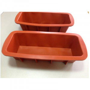 Силиконов калъп Cozonac / Pandispan 26x10.5xH7cm - Img 3
