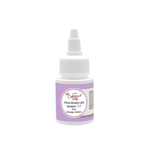 Течен мастноразтворим оцветител за храни, люляков, 30 ml