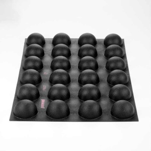 Форма за силиконови влакна 60x40cm 24 cav. Полусфера Ø 7 x H 4 cm, 110 ml - Img 4
