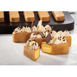 Форма Cookmatic Choux Ecler 12 x 3 x H 3 cm, 14 кухини - Img 2
