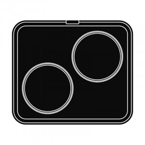Форма Cookmatic Cookmatic Model Z Profil Neted, Ø 14,6 - 16 x H 2,2 cm, 2 кухини - Img 2