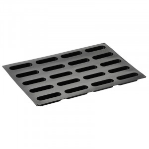 Форма Pavoflex 60x40cm Кръгла 12.3x3.5xh3.2cm, 20 кухини, 100 ml - Img 4