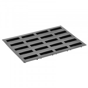 Форма Pavoflex 60x40cm Поток 12x3.3xh 3.2cm, 20 кухини, 100 ml - Img 3