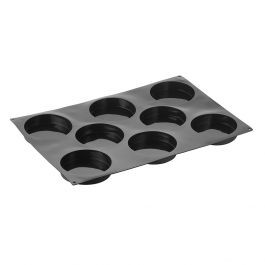 Форма Pavoflex 60x40cm Ø14xH3cm дискове, 8 кухини, 130 ml - Img 2