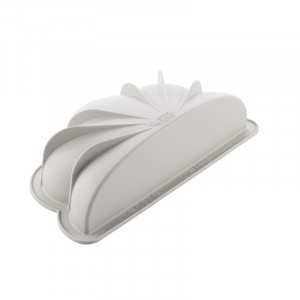 3D комплект силиконови форми за торта Nuvola (2 форми) 22 x 11 x H 6 cm, 1600 ml - Img 4