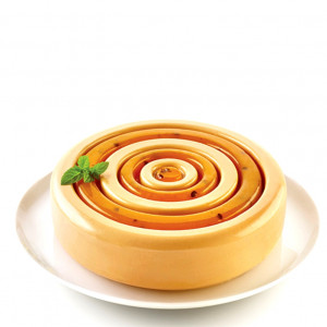 3D Colour Silicon Cake Tin Ø 20 x H 5 cm, 1460 ml - Img 1