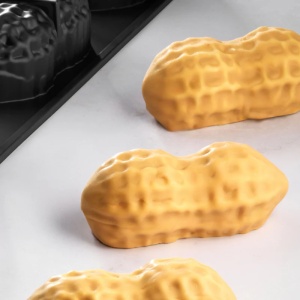Arahida 3D, 10 x 4.8 x H 4.2 cm - Forma Silicon Monoportii, 12 cavitati x 120 ml