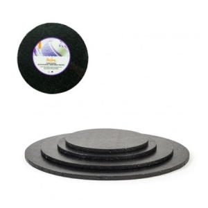 Black Round Cake Stand, Ø 25 x H 1.2 cm - Img 4