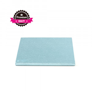 Blue Patrat Cake Platter, 20 x 20 x H 1.2 cm - Img 1