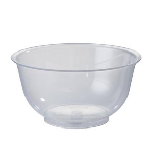 Bol Policarbonat Transparent Ø 23 x H 11 cm, 2.5 Litri