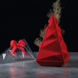 Brad Craciun Rocky 3D 12.5x12.5xH19.5cm - Kit Matrite Plastic 1 Subiect - Img 2