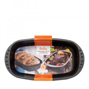 Bread Baking Tray 37 x 20 x H 7 cm, Anodised Aluminium - Img 1