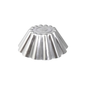 Briosa Sütőforma Nagyméretű Briosa sütőforma, Ø 24 x H 10 cm, alumínium, pörkölt peremmel