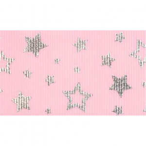 *Bristening cake ribbon Pink colour, length 20 m, width 4 cm, - Img 1