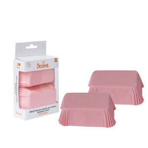 Chese Dreptungh. Paper Pink 8 x 5 x H 3.2 cm, 36 pcs