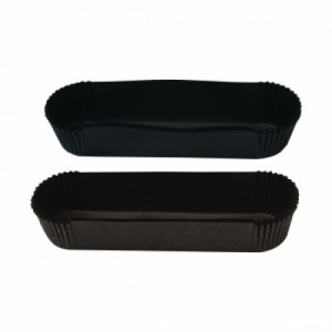 Chese Ecler Hartie Negru, 13.5 x 3.5 x H 2.5 cm, 800 buc - Img 2