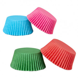 Chese L Hartie ColorMix 4 Culori, Ø 5 x H 3.2 cm, 75 buc