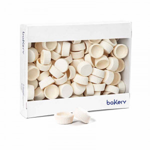 Chese M Hartie Alb, Ø 4 x H 2 cm, 2000 Buc - Img 1
