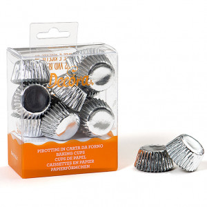 Chese XS Silver Paper, R 2.7 x H 1.7 cm, 180 pcs - Img 3