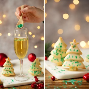 Christmas sugar decoration Ø 0.4 x H 0.7 cm, 1 gr - Img 2