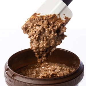 Crema Umplere de Ciocolata cu Biscuiti, Pasta de Alune 12% si Migdale 12%, Pralin Feuilletine, Cacao Barry, 5 Kg - Img 2