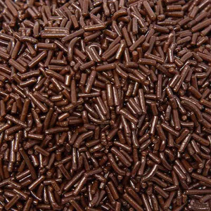 Decor Bastonase Ciocolata Neagra Vermicelli Codetta Irca, 1 Kg