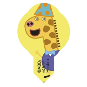 Decor din Vafa - Peppa Pig 7 Modele H 5.5 cm, 600 Buc - Img 7
